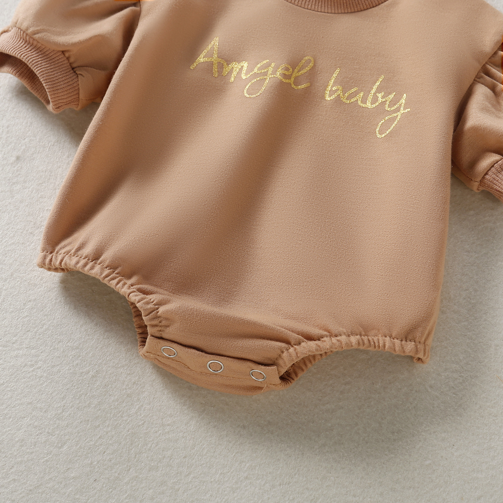 Children's Clothing Baby Half Sleeve Triangle Rompers - Image 7