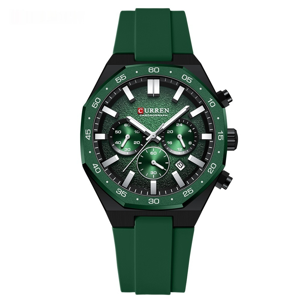 Calendar Waterproof Six-hand Mens Watch - Image 2