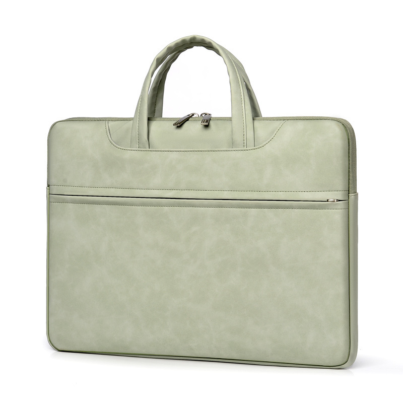 Laptop Case Tablet One Shoulder PU Leather Laptop - Image 4
