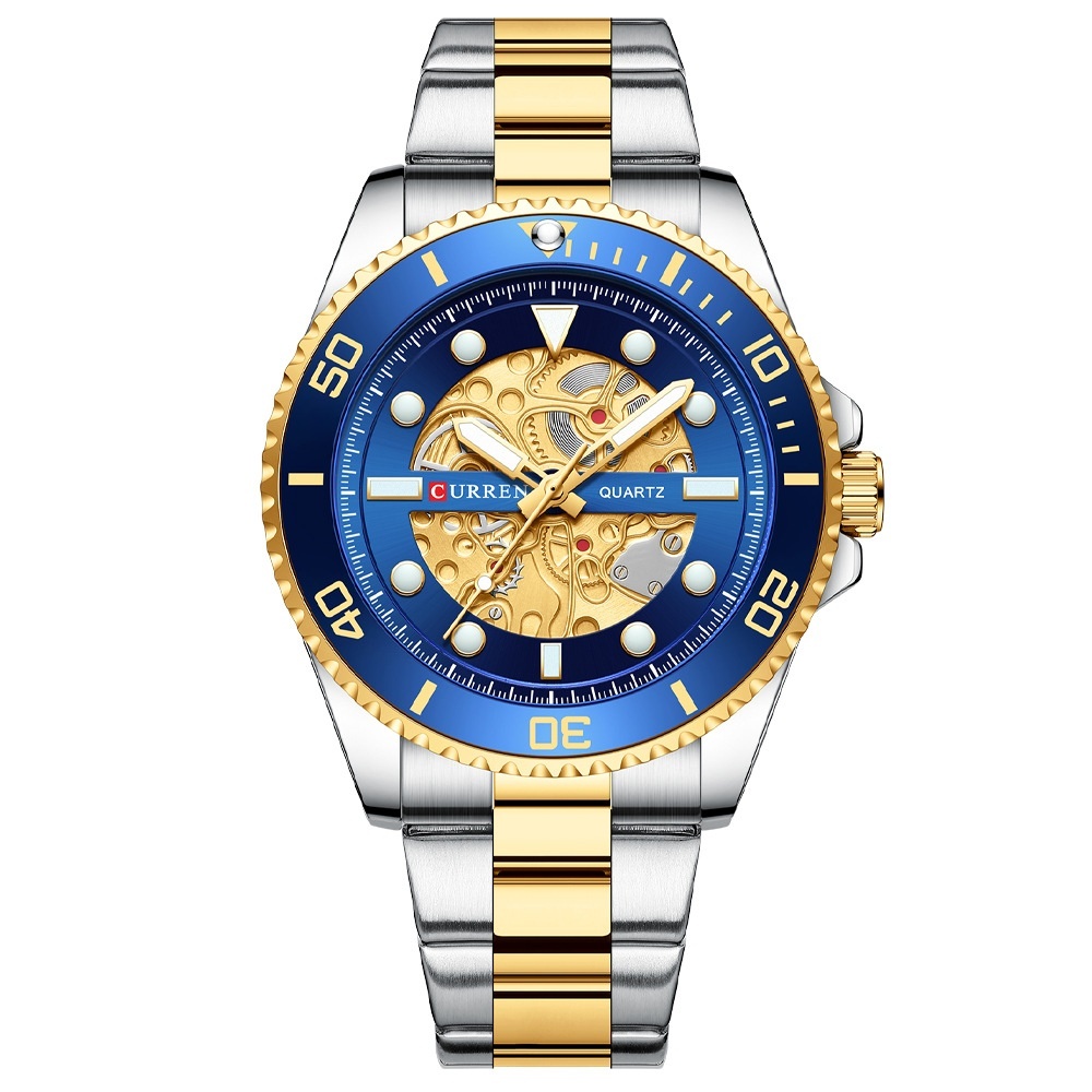 Business Quartz Mens Waterproof Round Watch - Image 5