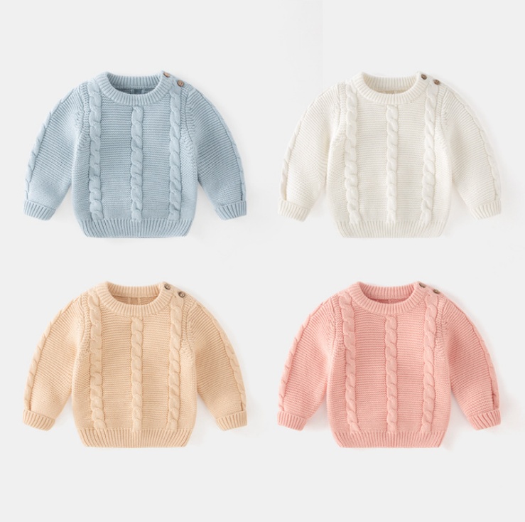 Baby sweater spring and autumn children's clothing - Image 2