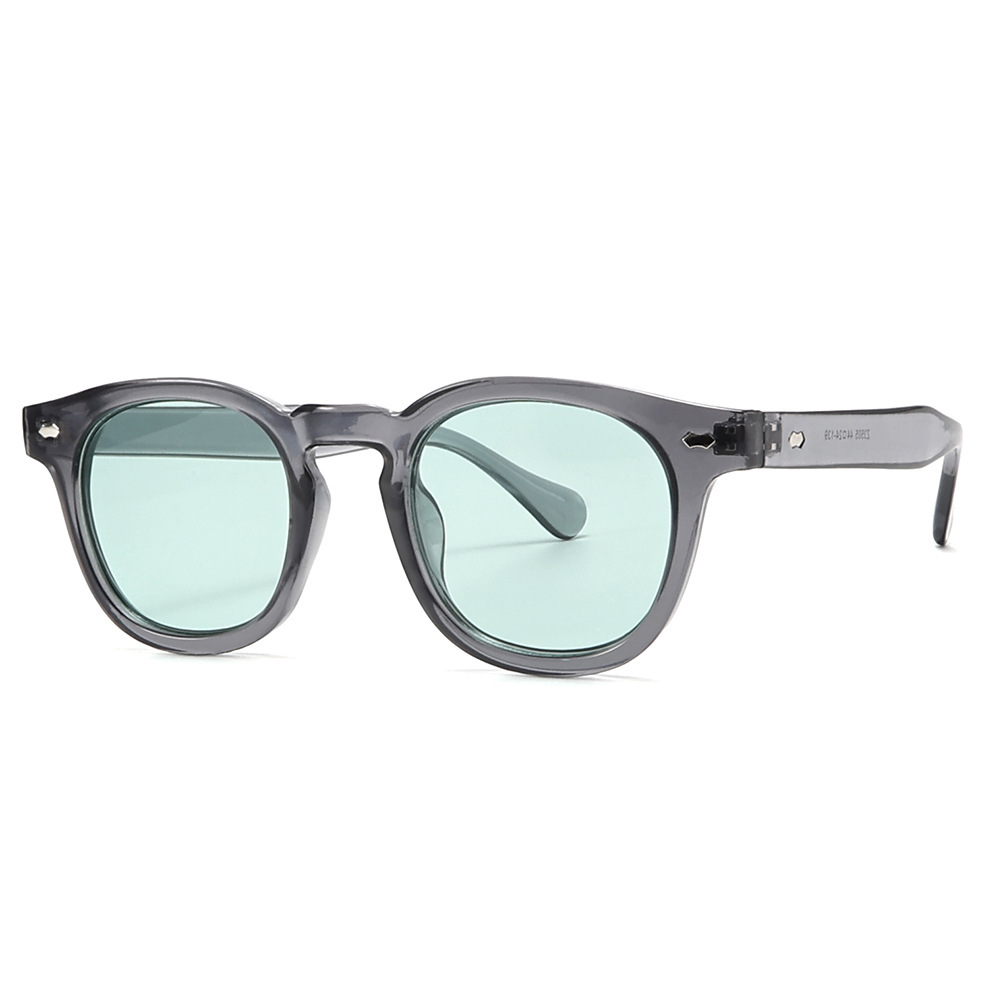 New Simple Sunglasses Round Rim Sunglasses - Image 4