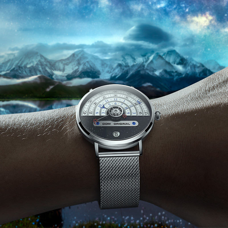 Fashion Watch Men Watches Creative Mens Watches Male Wristwatch Luxury Mens Clock M-1288 - Image 3