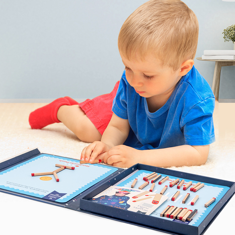 Thinking Match Montessori Children's Educational Toys Wooden Toys Early Education Toys - Image 2