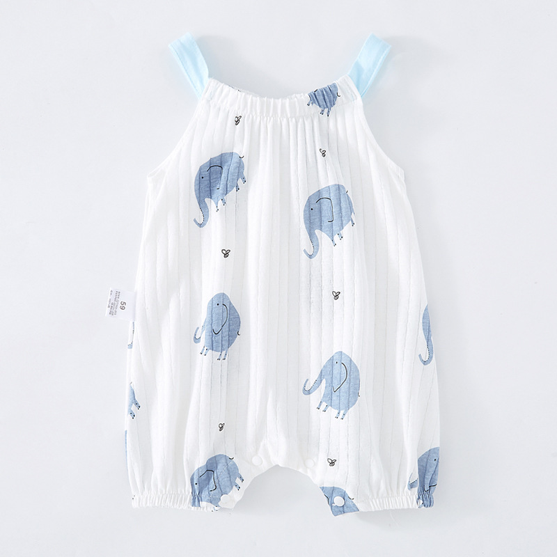 Baby Sling Bag Fart Clothing Baby Sleeveless One-piece - Image 3