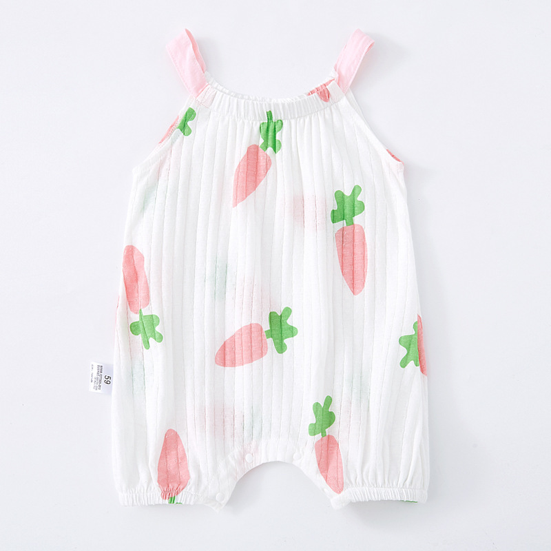 Baby Sling Bag Fart Clothing Baby Sleeveless One-piece - Image 5
