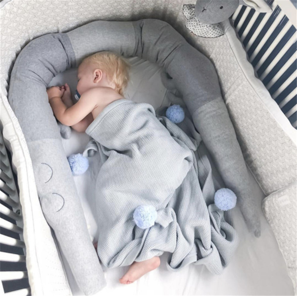 Baby Bedding Cartoon Baby Crib Bumper Pillow Infant Cradle Kids Bed Fence Baby Decoration Room Accessories - Image 3