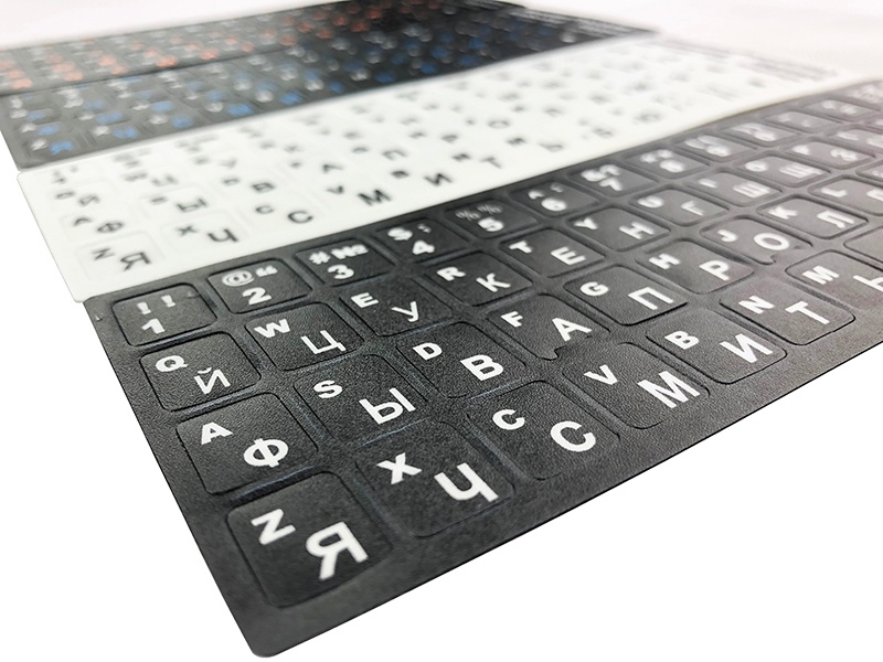 Notebook Keyboard Stickers Russian Keyboard Stickers - Image 2
