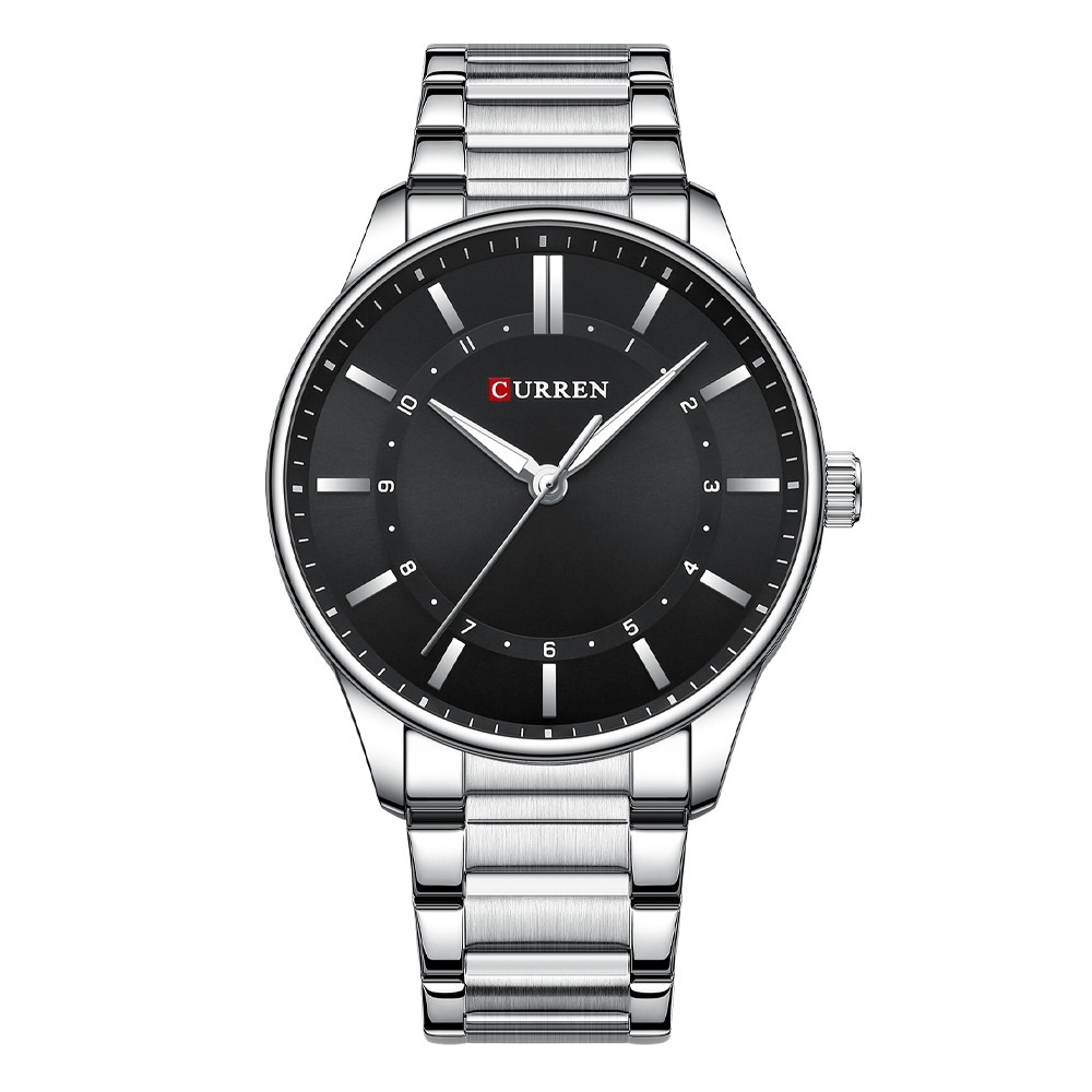 Mens Round Large-Dial Waterproof Watch - Image 3