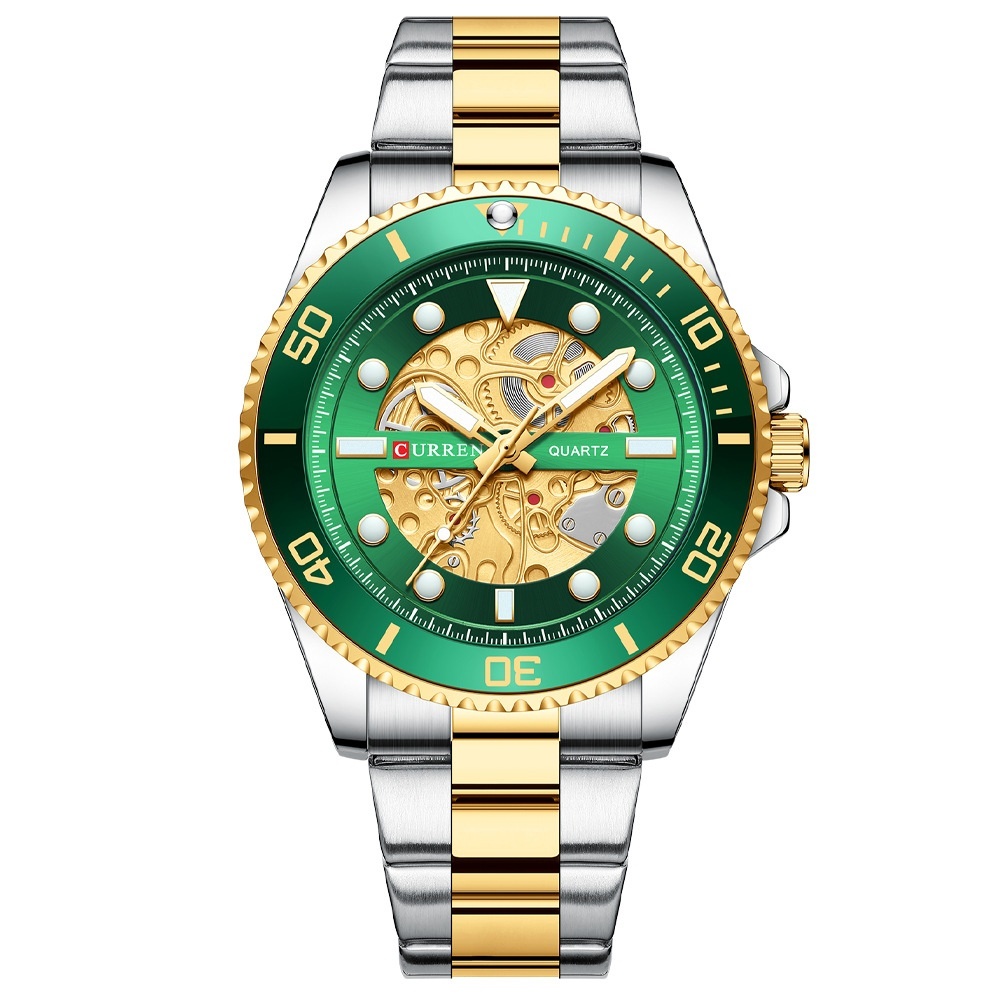 Business Quartz Mens Waterproof Round Watch - Image 6