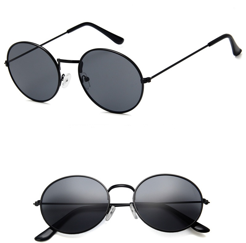 New Korean round jelly sunglasses transparent ocean sunglasses sunglasses vintage sunglasses 3019 - Image 5