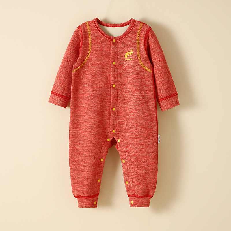 Baby Plus Velvet Warm Clothing Dralon Fever - Image 2