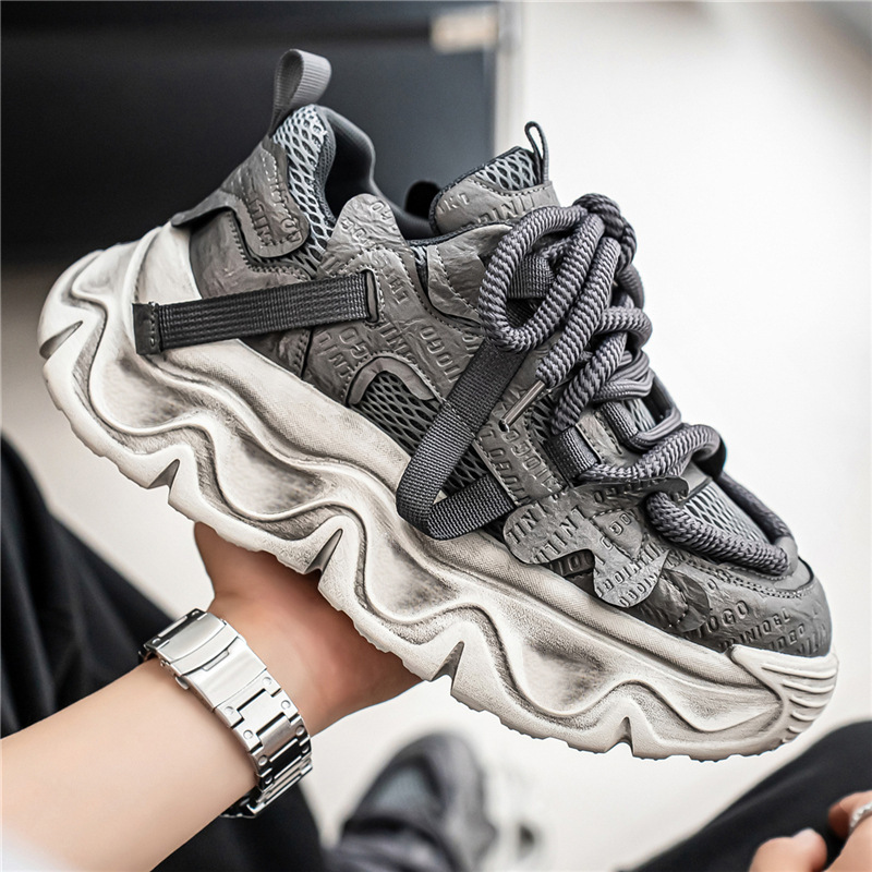 Mens Breathable Casual Dad Shoes - Image 4