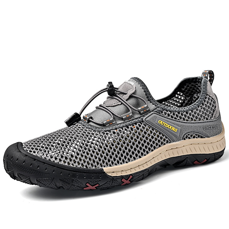 Mens Casual Shoes Summer Mesh Shoes Outdoor Footwear - Image 5