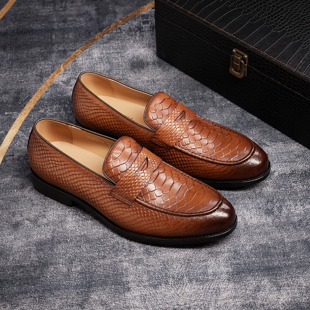 Mens Formal Wedding Dinner Shoes Business Dress Shoes - Image 4