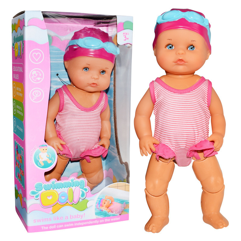 Electric floating swimming doll - Image 9
