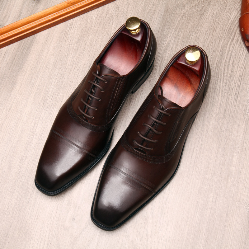 Fashion Mens Formal Leather Shoes - Image 2