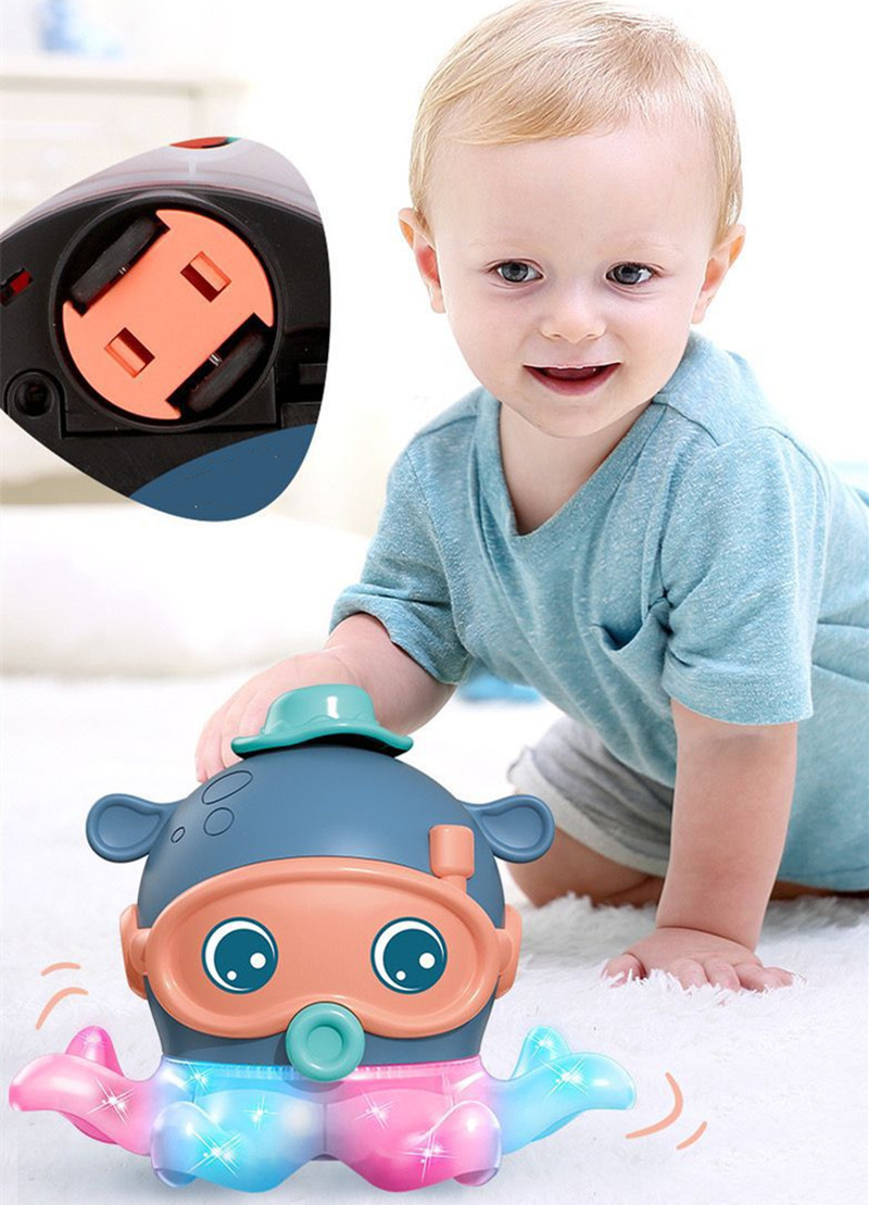 Suspended Blowing Ball Octopus Parent-Child Electric Toy - Image 2
