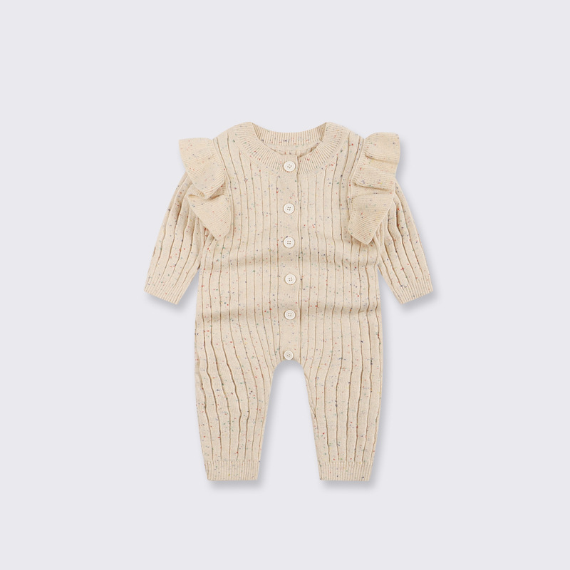 Baby Autumn Clothing Jumpsuit Knitted - Image 5