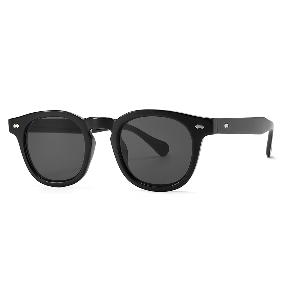 New Simple Sunglasses Round Rim Sunglasses - Image 5