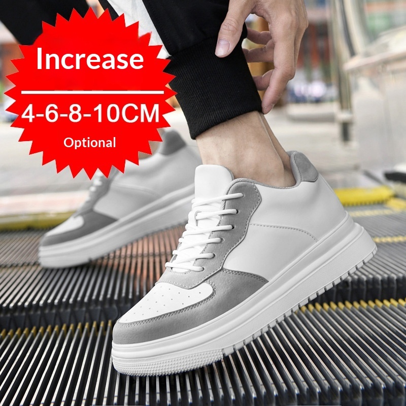 Mens White Sneakers Mens Casual Sports Shoes - Image 4