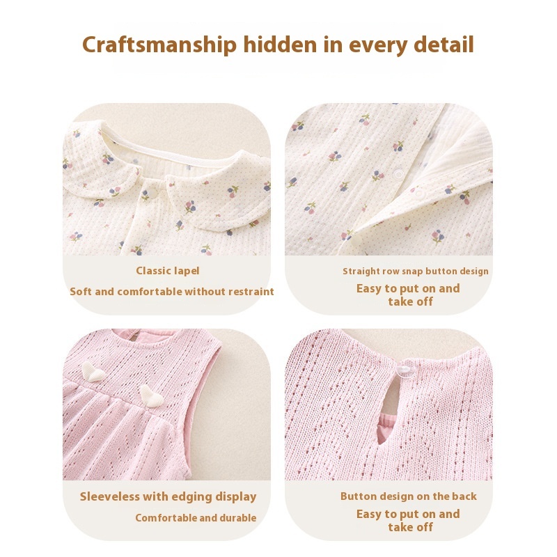 Baby Autumn Suit Baby Girl Cute Rompers Overalls Romper Children's Clothing - Image 4