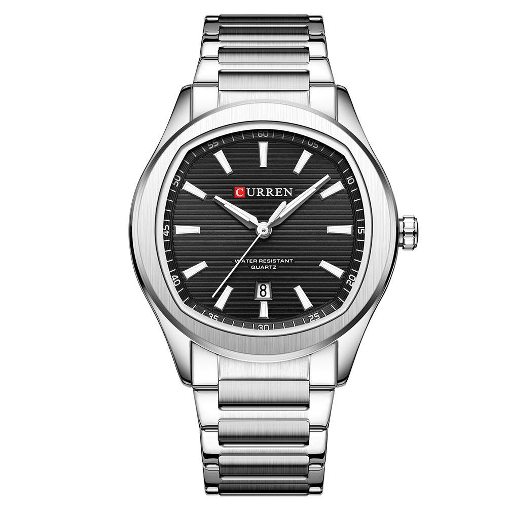 Mens Simple Waterproof Calendar Quartz Watch - Image 2