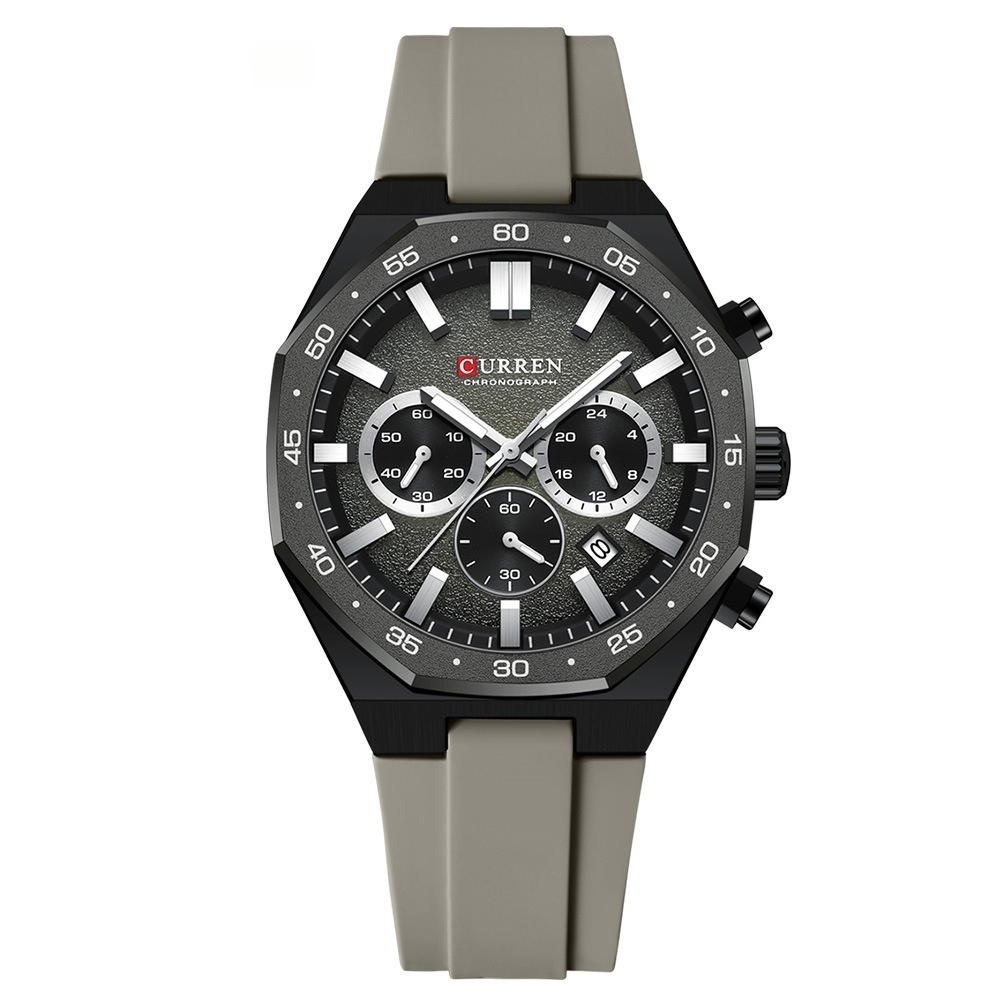 Calendar Waterproof Six-hand Mens Watch - Image 7