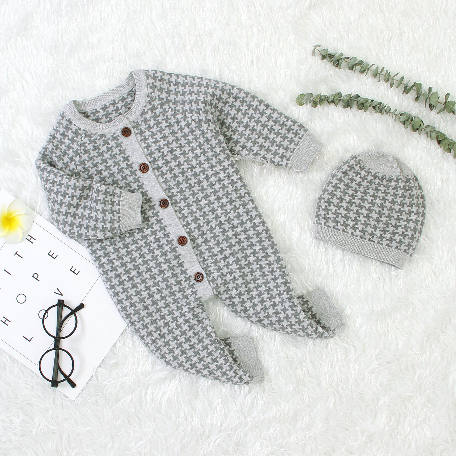 Baby clothes children's clothing autumn knitted sweater - Image 4