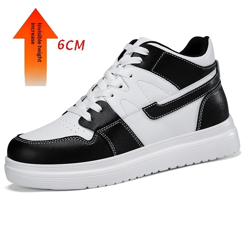 Mens New Autumn Thick-soled Hidden-heel Mens Shoes - Image 6