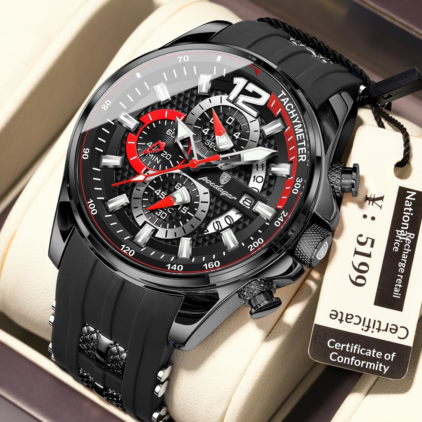 Mens Sports Watch Waterproof And Luminous - Image 8