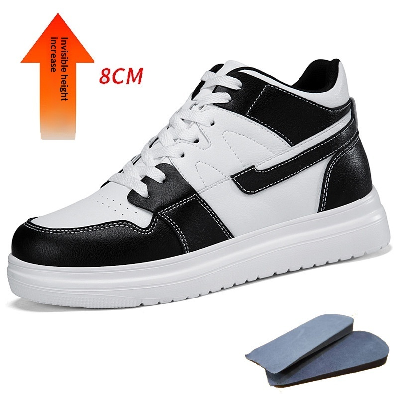 Mens New Autumn Thick-soled Hidden-heel Mens Shoes - Image 7