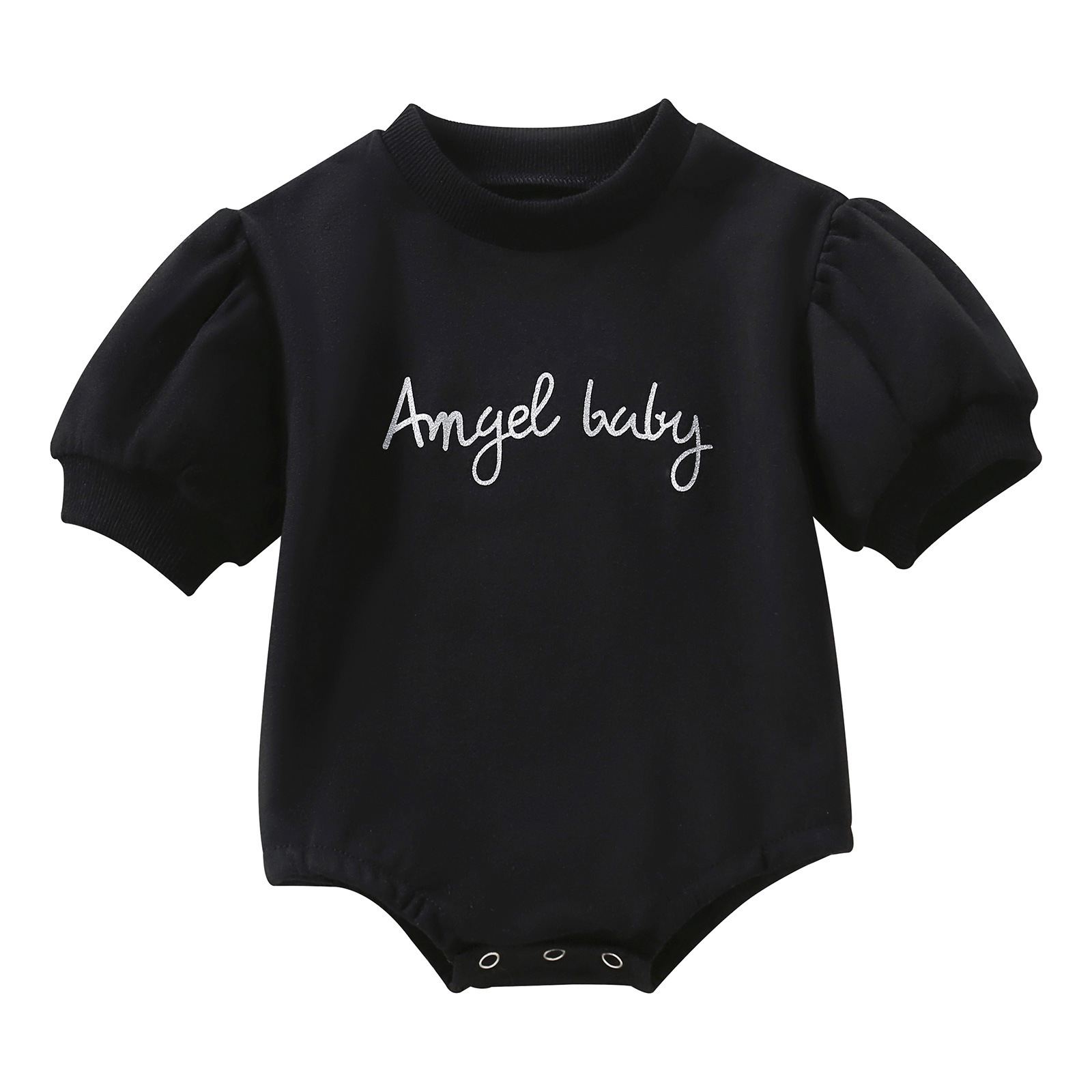 Children's Clothing Baby Half Sleeve Triangle Rompers - Image 10
