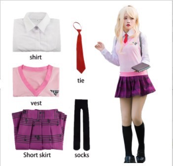 Cosplay Clothing Polyester Performance Campus Women - Image 2