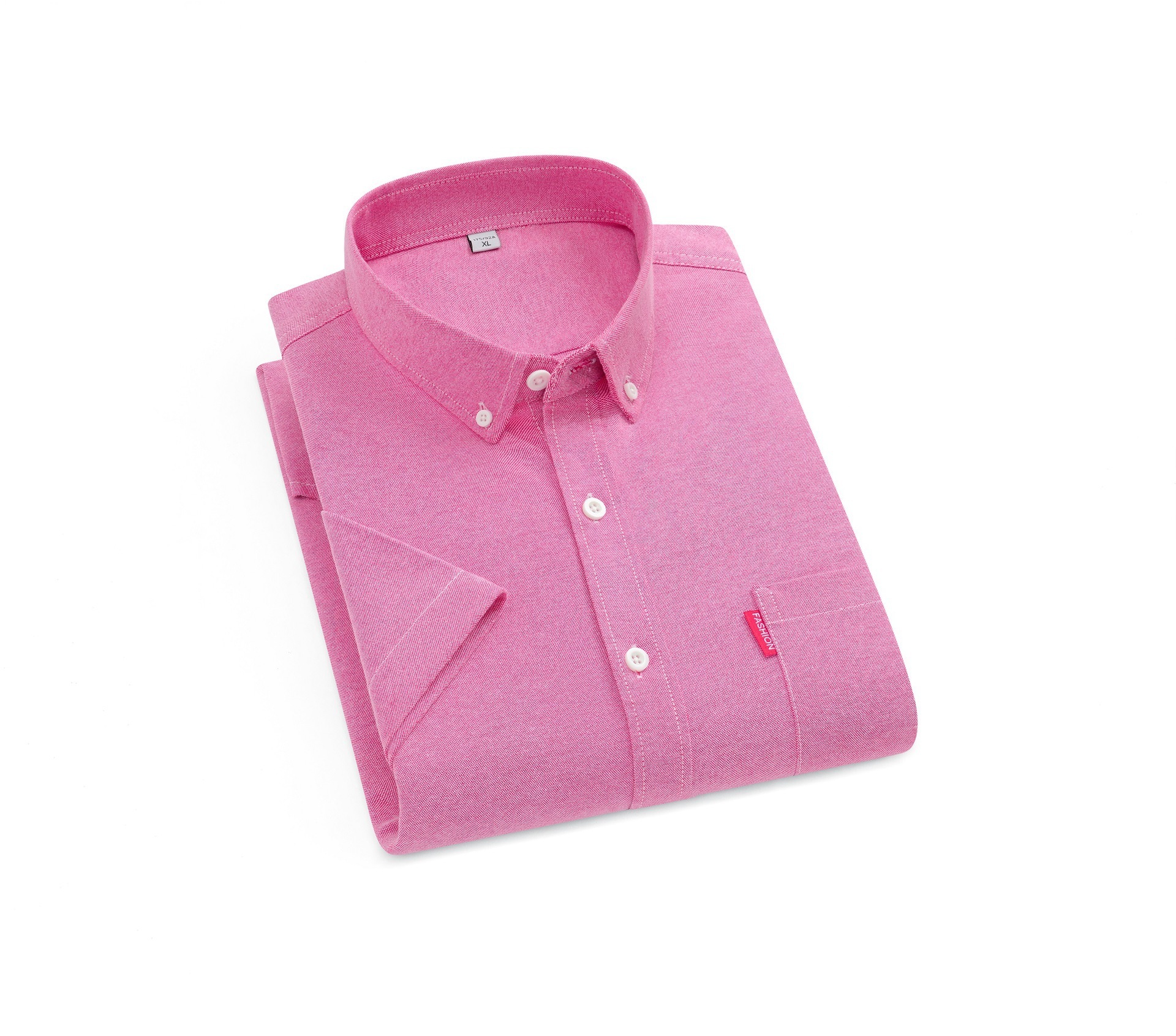 Commuter-style Mens Oxford-cloth Casual Long-sleeve Shirt - Image 4