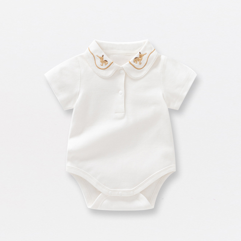 Summer Clothing Newborn Summer Thin Baby Jumpsuit - Image 6