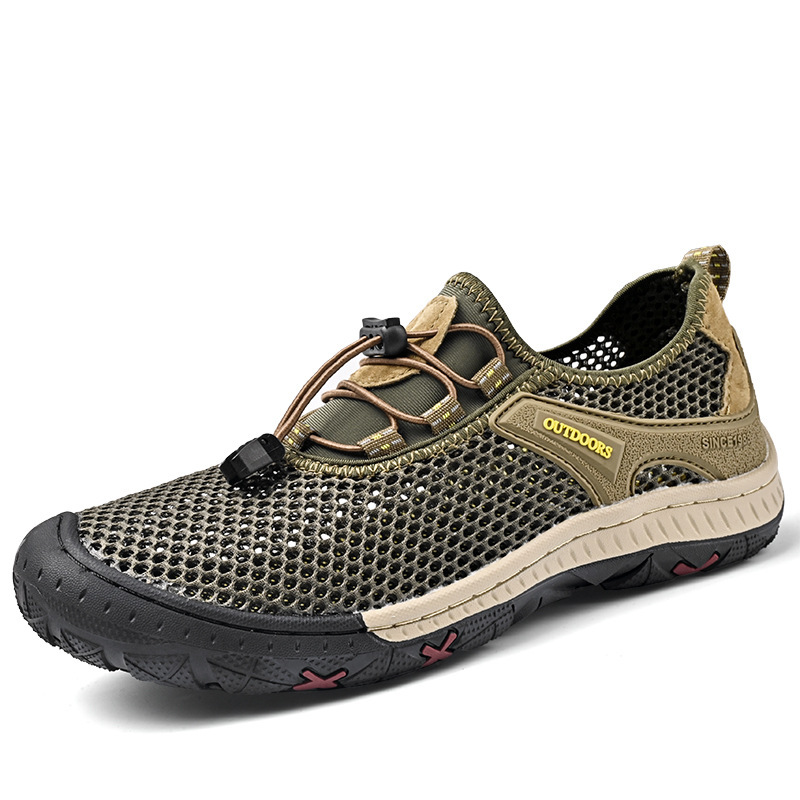 Mens Casual Shoes Summer Mesh Shoes Outdoor Footwear - Image 4