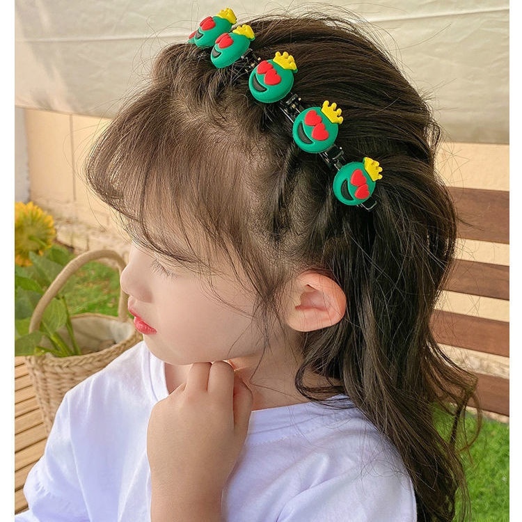 Girls' Clip Hair Accessories Crushed Hair Headband - Image 4