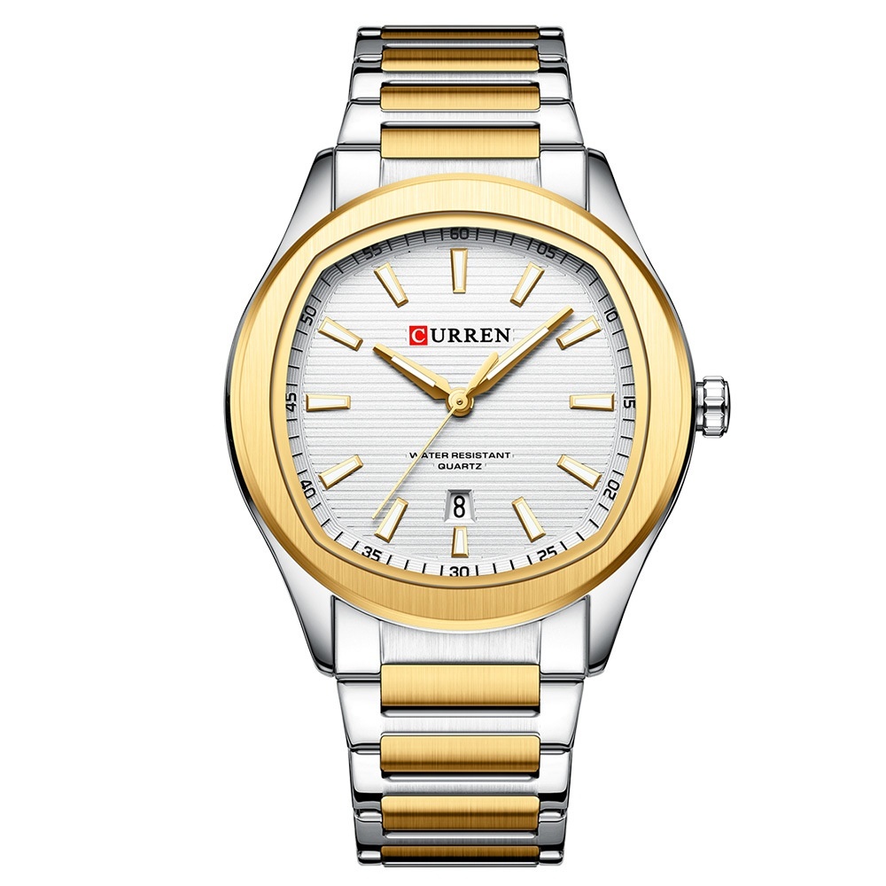 Mens Simple Waterproof Calendar Quartz Watch - Image 5