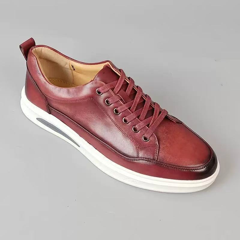 New Korean-style Versatile Mens Shoes Sports Leather Shoes - Image 7