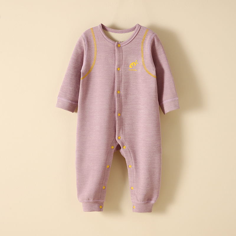 Baby Plus Velvet Warm Clothing Dralon Fever - Image 6