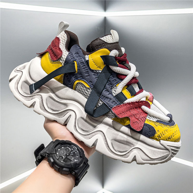 Mens Breathable Casual Dad Shoes - Image 2