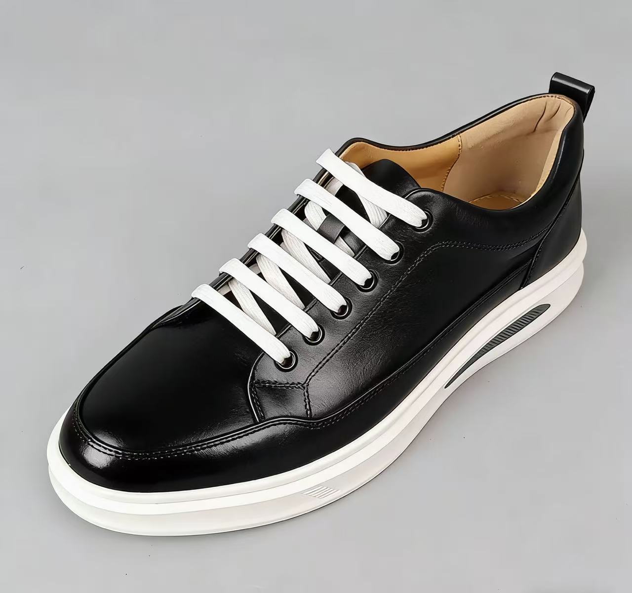 New Korean-style Versatile Mens Shoes Sports Leather Shoes - Image 6