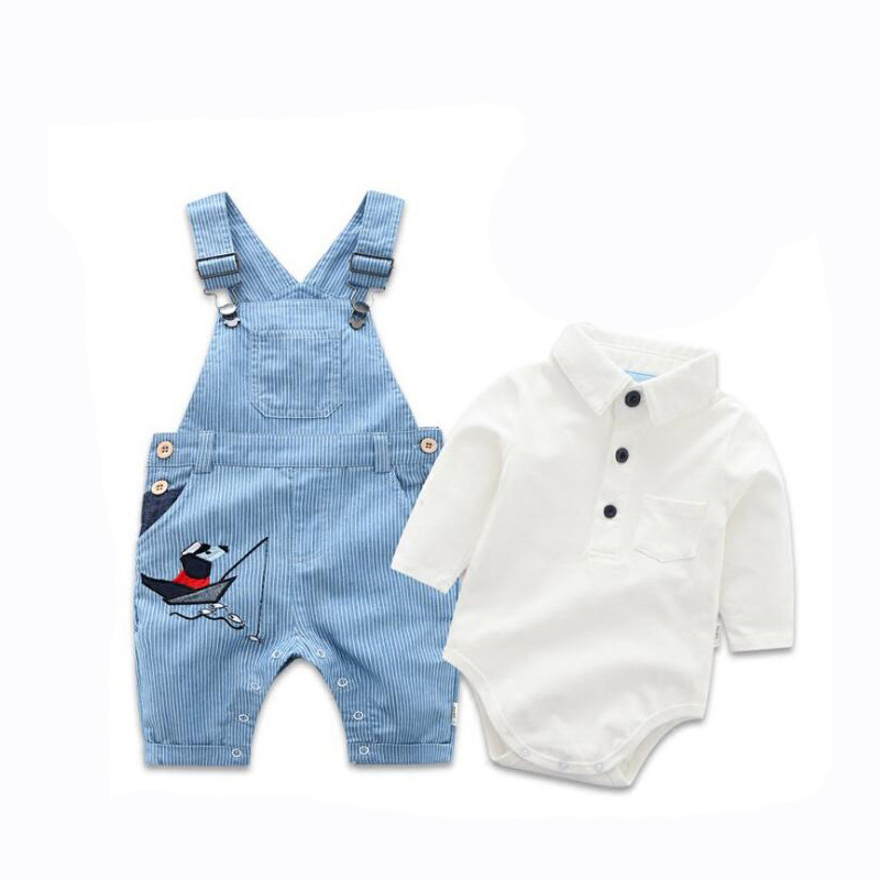 Spring And Autumn Children's Clothing New Baby Overalls Suit - Image 2