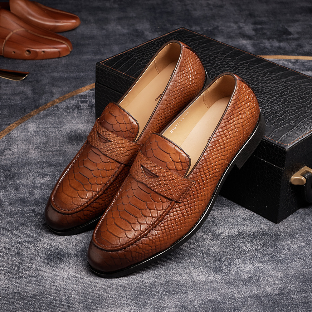 Mens Formal Wedding Dinner Shoes Business Dress Shoes - Image 3