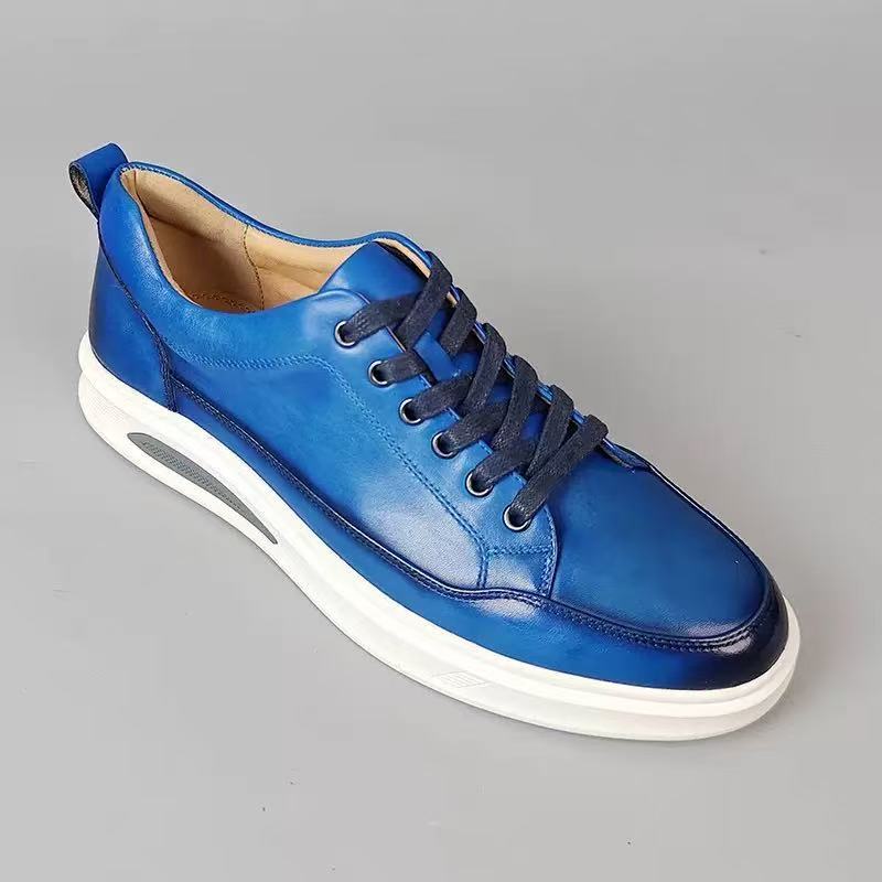 New Korean-style Versatile Mens Shoes Sports Leather Shoes - Image 10