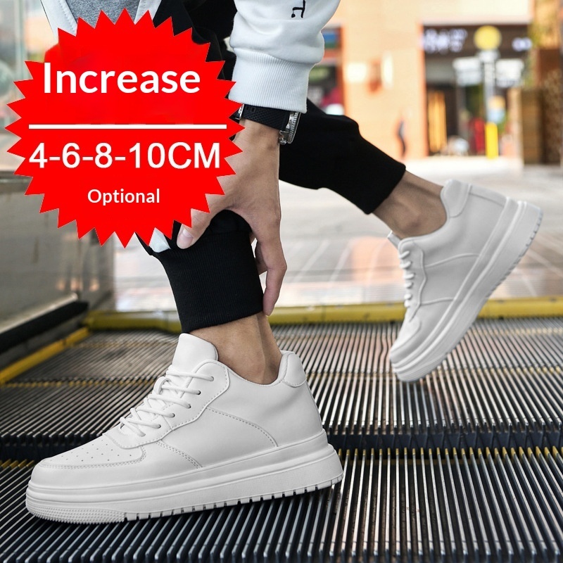 Mens White Sneakers Mens Casual Sports Shoes - Image 2