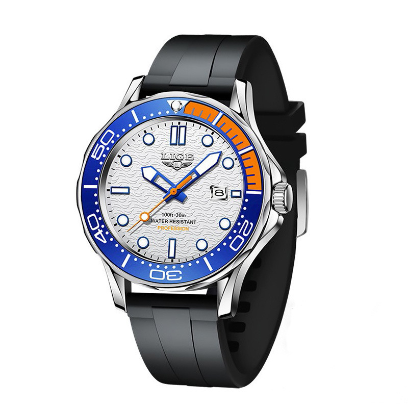 Mens Luminous Dial Waterproof Quartz Watch - Image 5