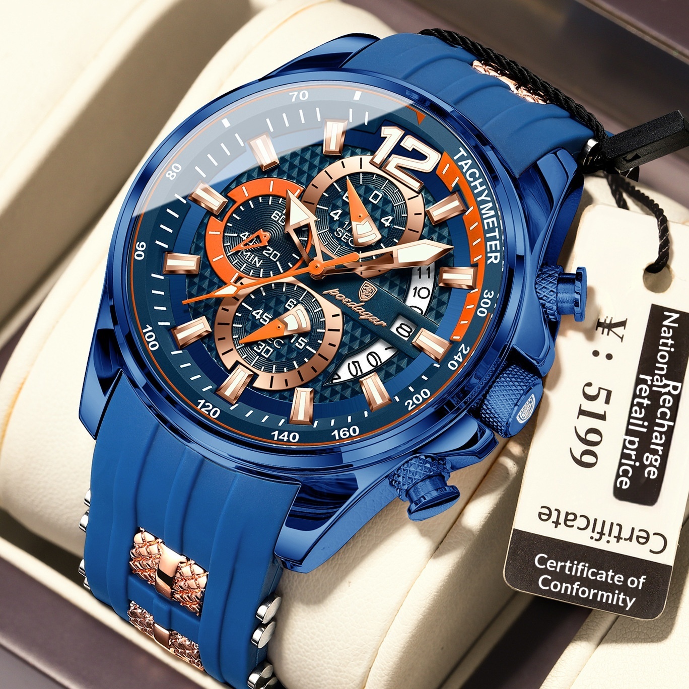 Mens Sports Watch Waterproof And Luminous - Image 9