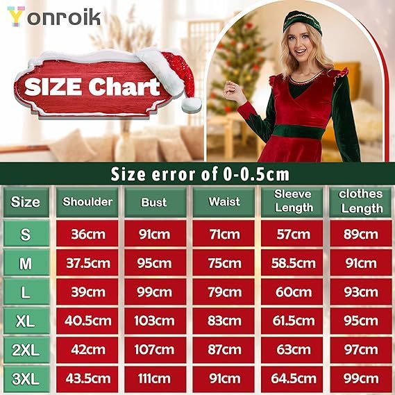 Christmas Elf Clothing And Dress Women - Image 4